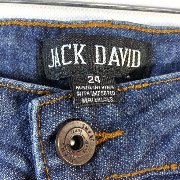Jack David Blue Boot Cut Jeans Plus Size 24 - Picture 5 of 9